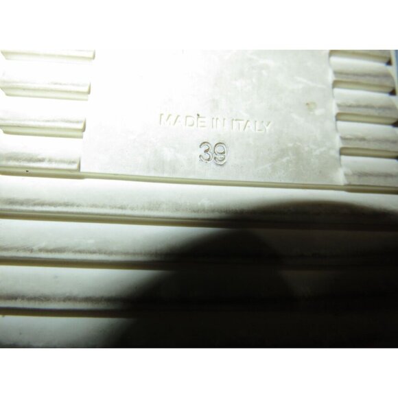 Giuseppe Zanotti Python Embossed Italian Leather Devon Skate Shoes Sneakers 39 8 - Picture 9 of 9